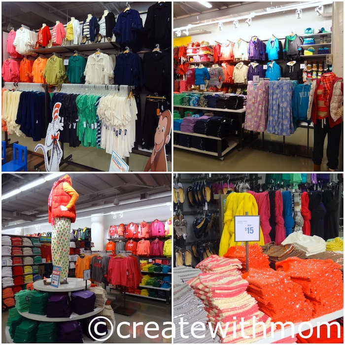 Create With Mom: Redesigned Old Navy store at the Toronto Eaton Centre