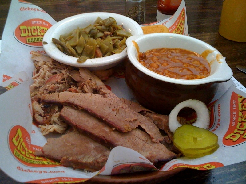 The Plains Barbecue Review Review Dickey's BBQ Pit