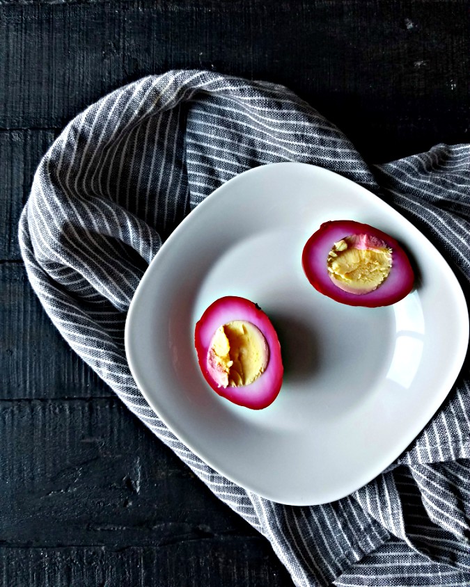 Mango & Tomato Meatless Monday Pickled Beet & Egg Salad On Avocado