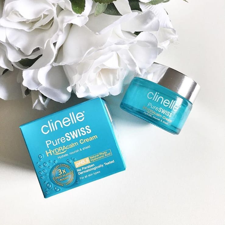 clinelle pureswiss hydracalm cream