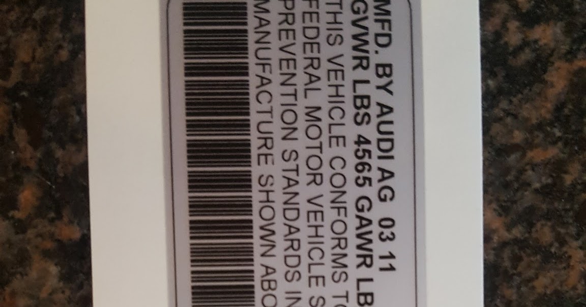 Vins Labels Replacement Auto labels and Door Jamb stickers