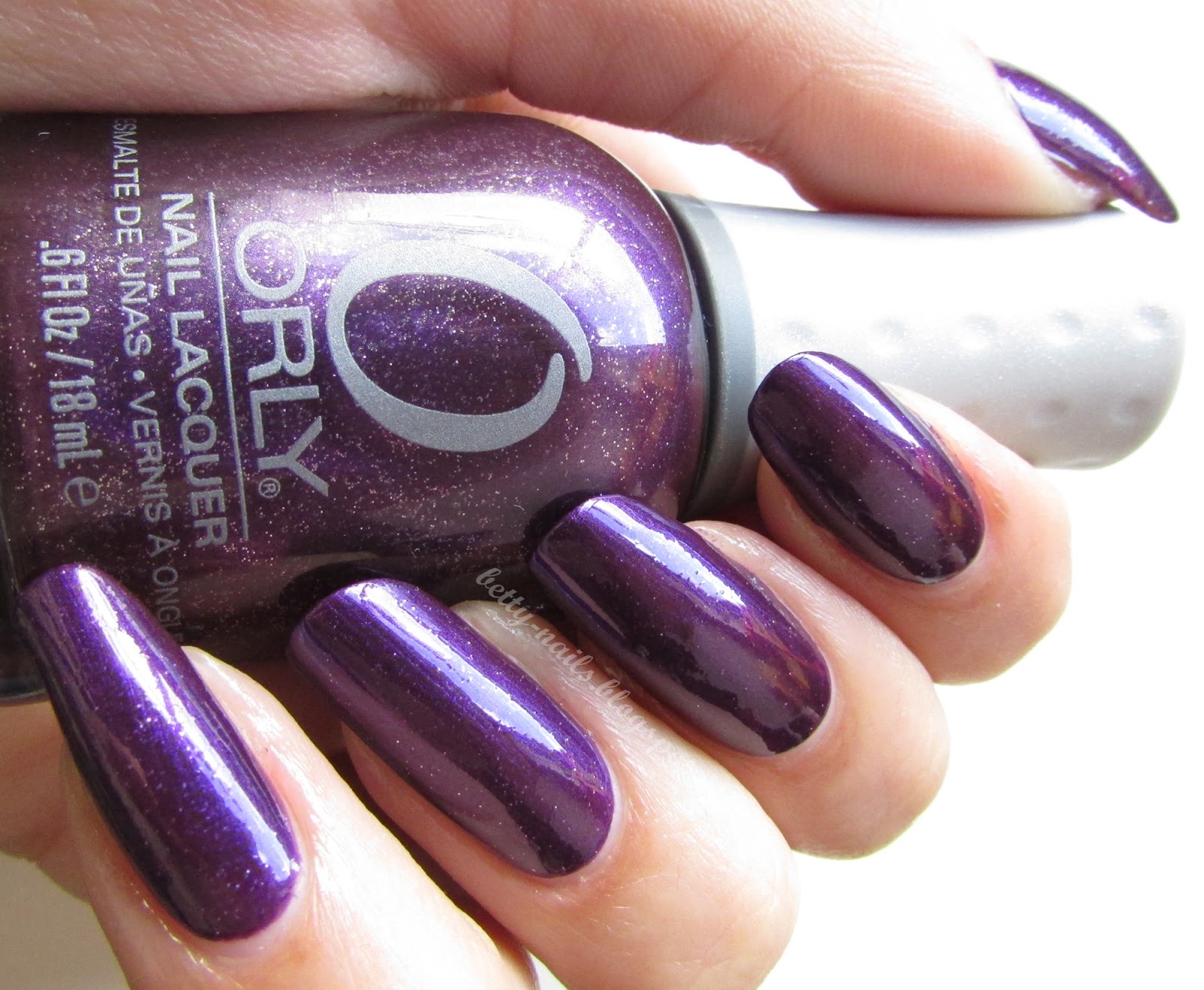 Betty Nails: Orly Portugal - Velvet Rope