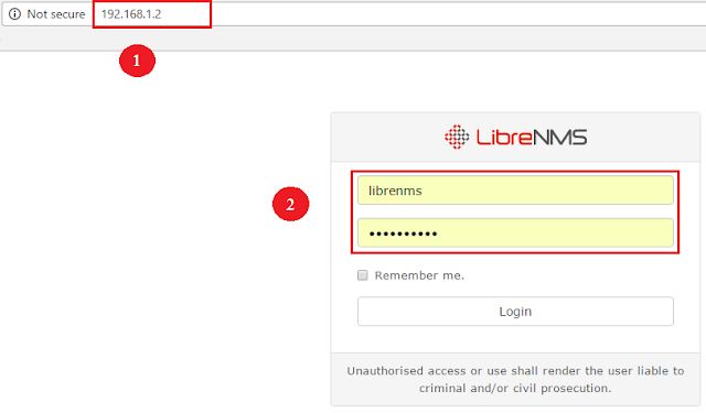 Login to LibreNMS Login to LibreNMS