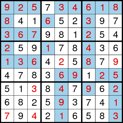 Classic Sudoku (Fun With Sudoku #20) Solution