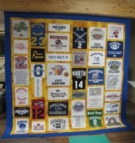 Quilting In The BunkHouse: T-Shirt Quilt Tutorial