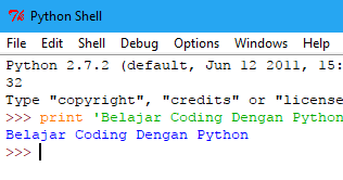 Modulus Penulisan Kode Python