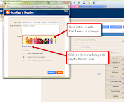 If you have a header already in the My Pictures folder on your computer, . (changeheader )