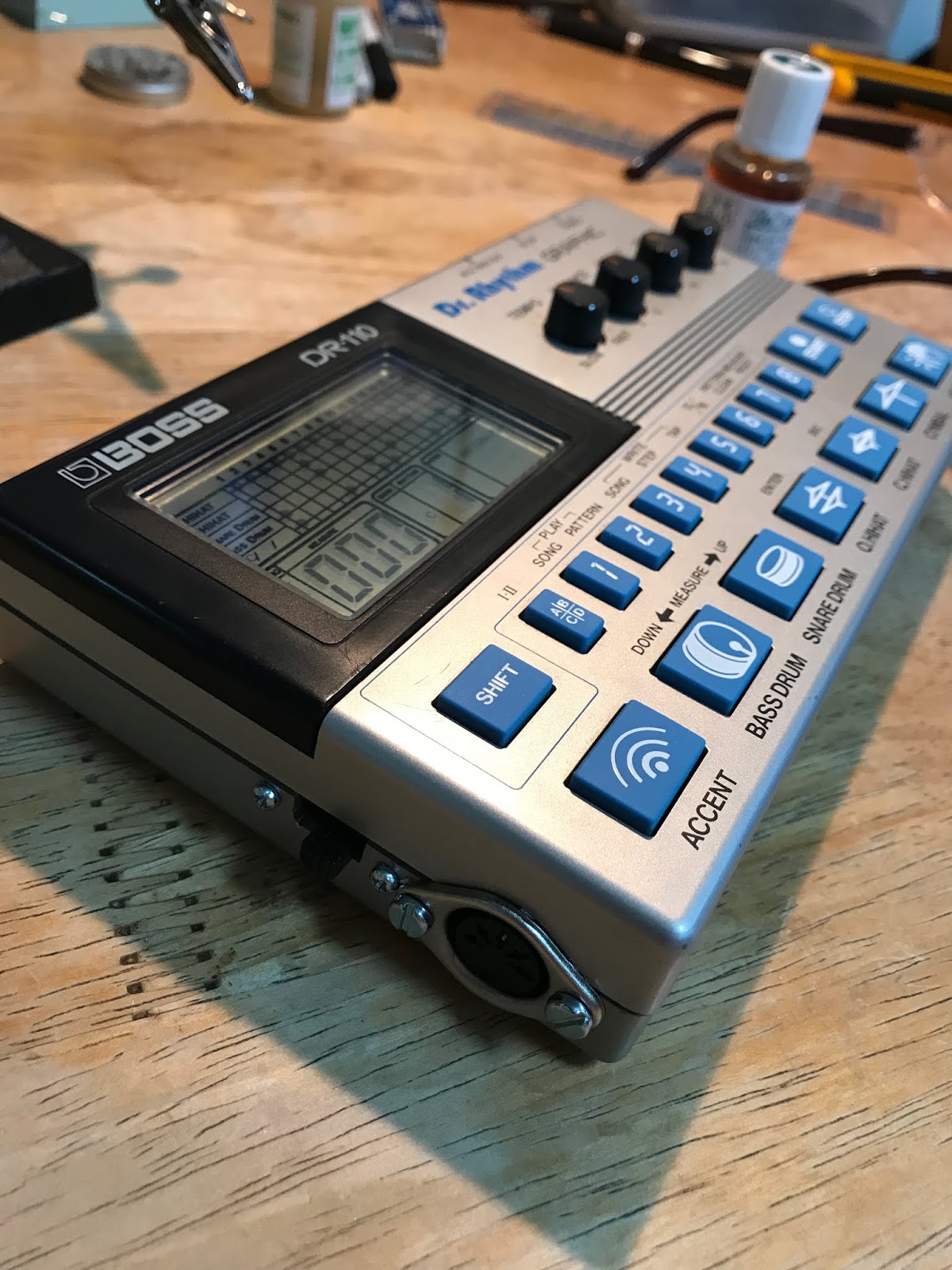 Boss DR-110 Din Sync Mod