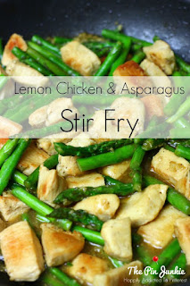 lemon chicken asparagus stir fry