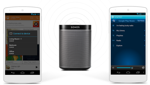 Google Google Play Music With Sonos