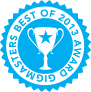 Gigmasters Best of 2013 Award