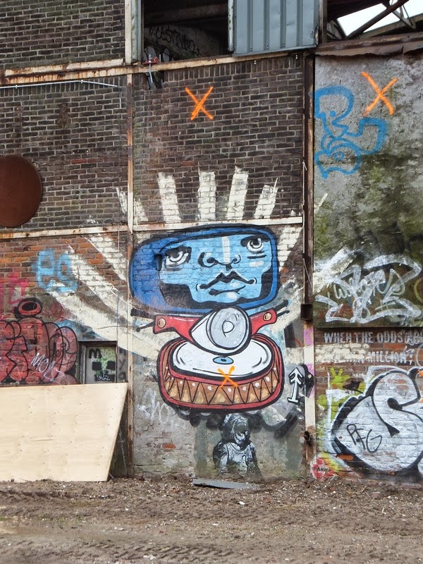 amsterdam ndsm-werf street art
