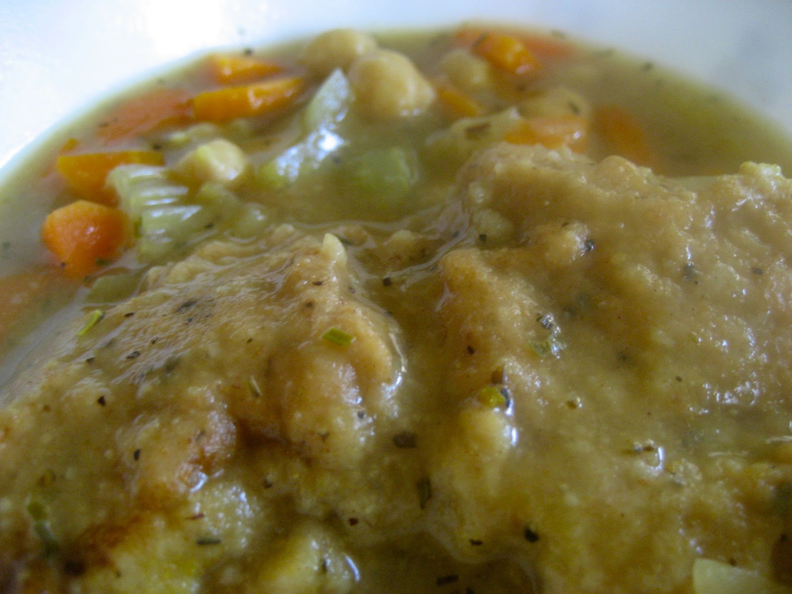 Healthy but Edible Dumpling Stew