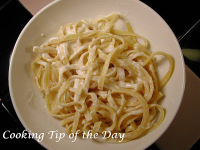 how to thicken alfredo sauce made with milk