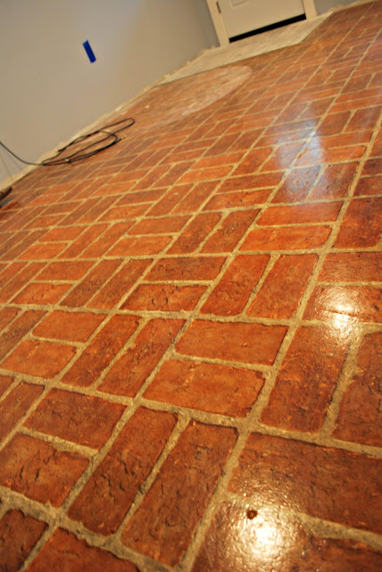 Brick Box Image Vinyl Flooring, Red Brick Vinyl Floor Tiles