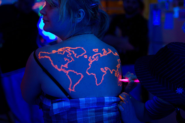 The World UV Tattoos or Black Light Tattoos The World UV Tattoos or Black Light Tattoos