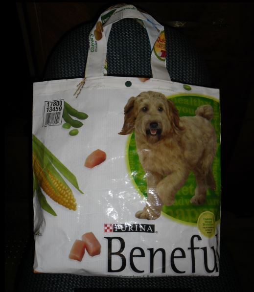 Creations By Nancy Tote Bags made from Dog Food Bags