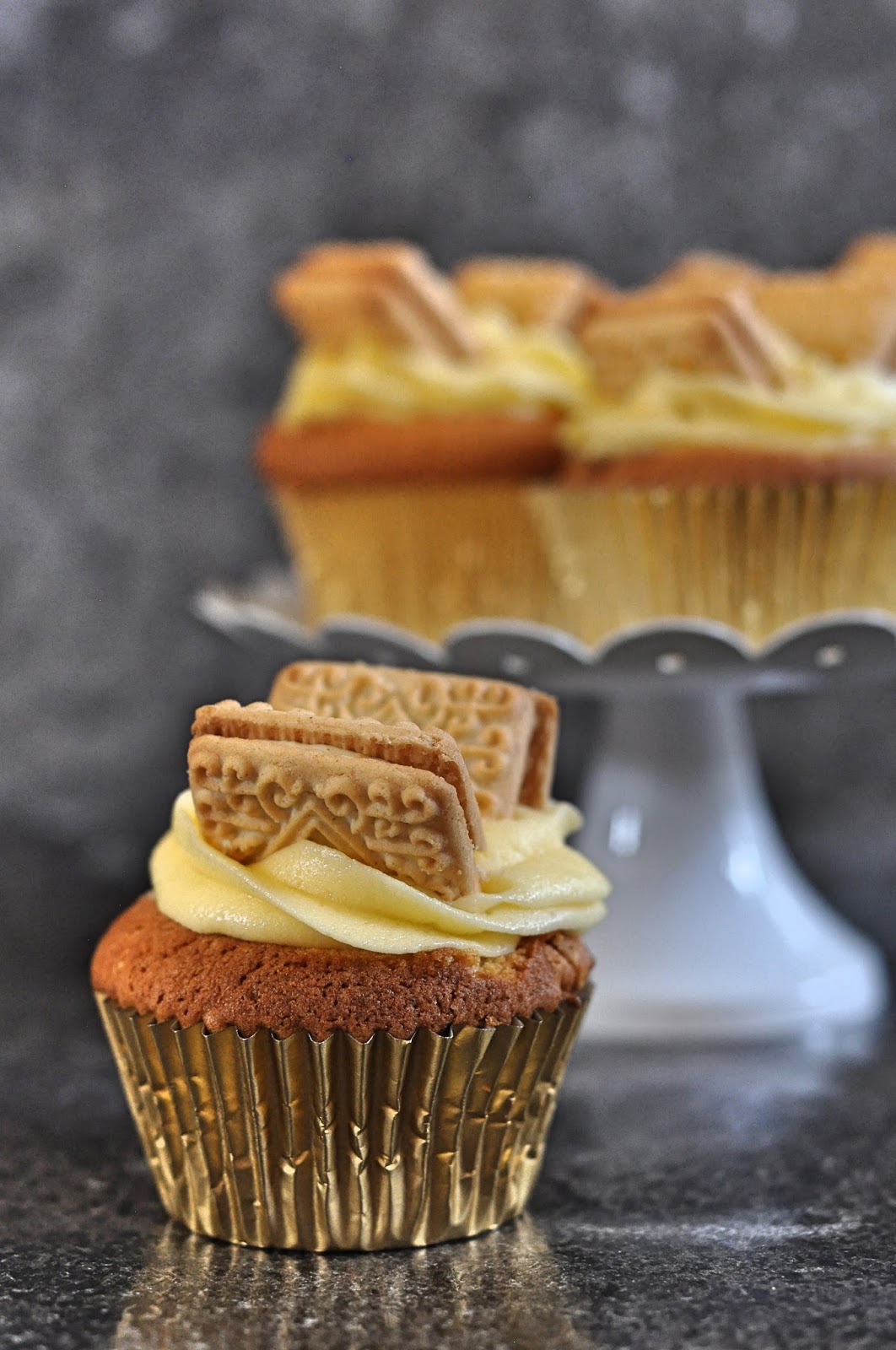 Custard Cream Cupcakes Sophie Loves Food