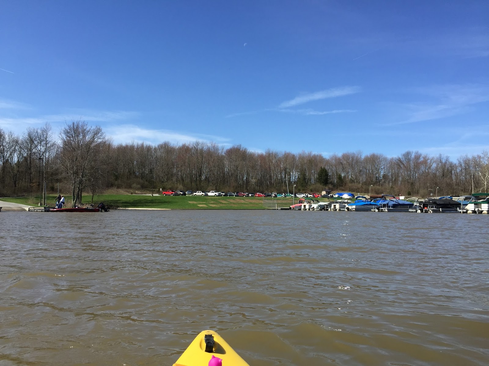 Kayaking Across Ohio: Cowan Lake: Hurray For Restroom Pit Stops