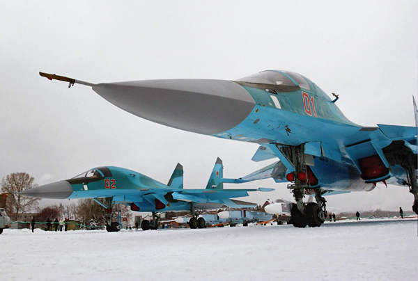 Sukhoi Su-34 Fullback jet tempur canggih rusia
