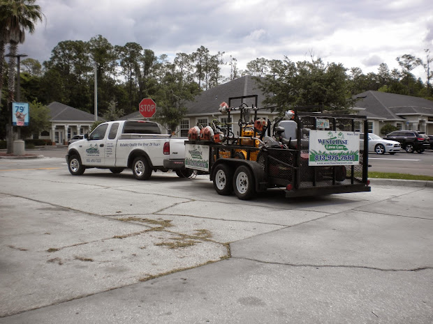 work truck landscapers