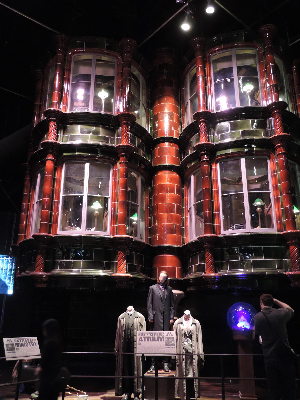 ministry of magic film set harry potter warner brothers studio tour Harry Potter world watford