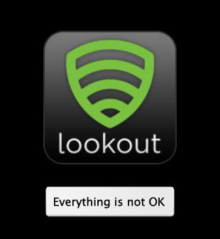 Fake Lookout android app stealing your SMS and MMS messages
