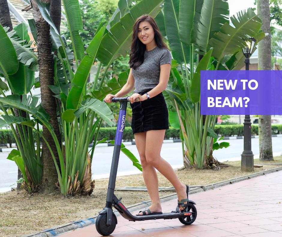 Ride Beam eScooter sharing Referral Code t0zEU0Vb KL, Bandar Utama