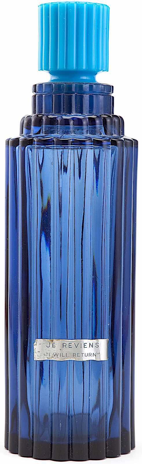 Lalique atomizer an old blue Lalique perfume atomizer
