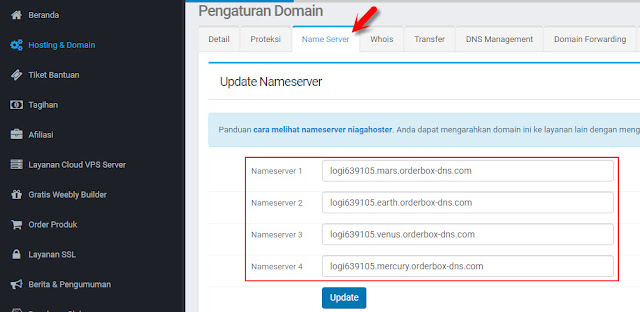 Cara Custom Domain Blogspot Menjadi Domain Langsung Di Niagahoster.Com