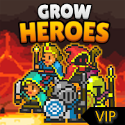 Grow Heroes Vip : Idle RPG Infinite (Gold - Gems) MOD APK