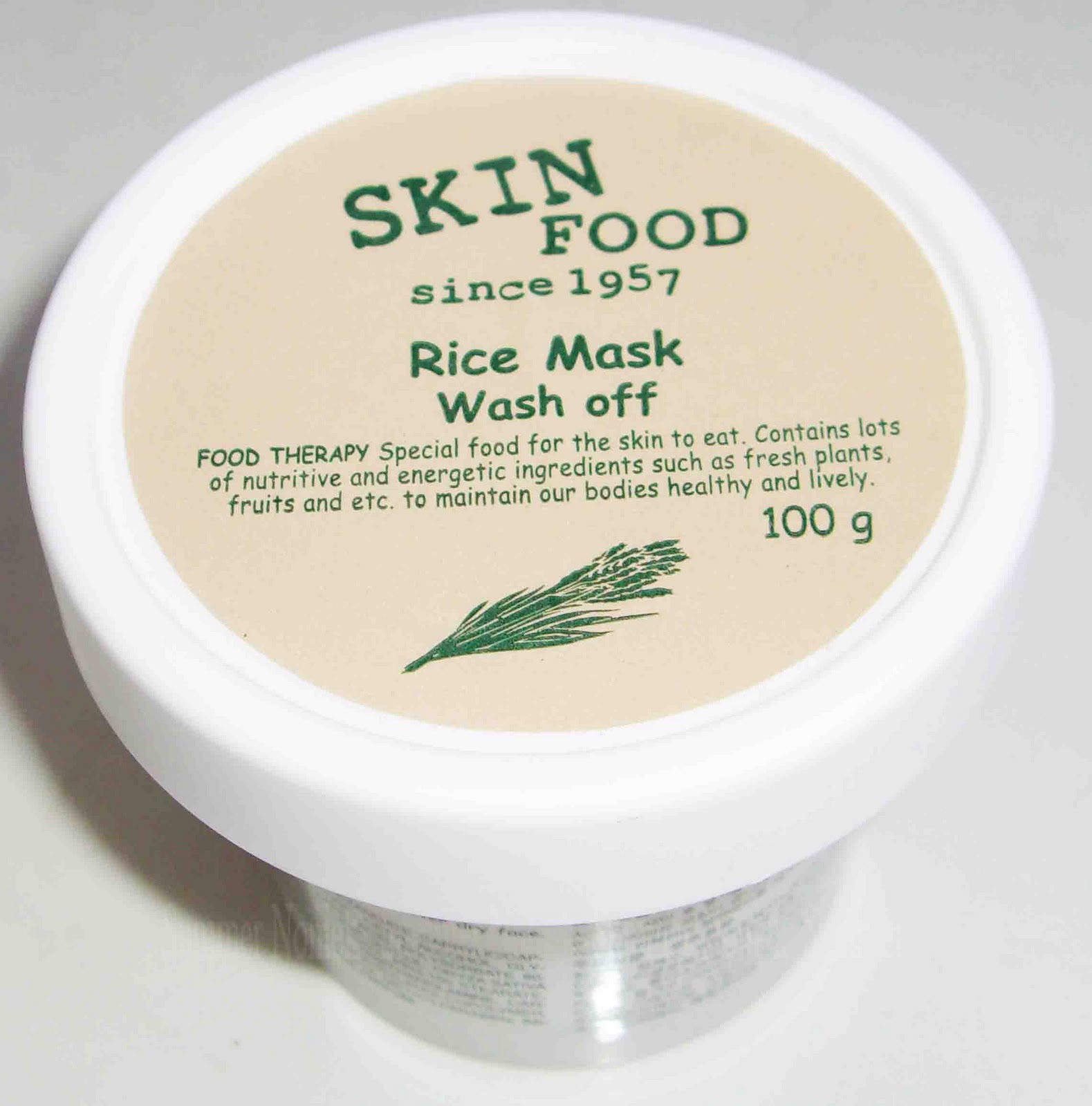 NONIEK Skin Food Rice Mask