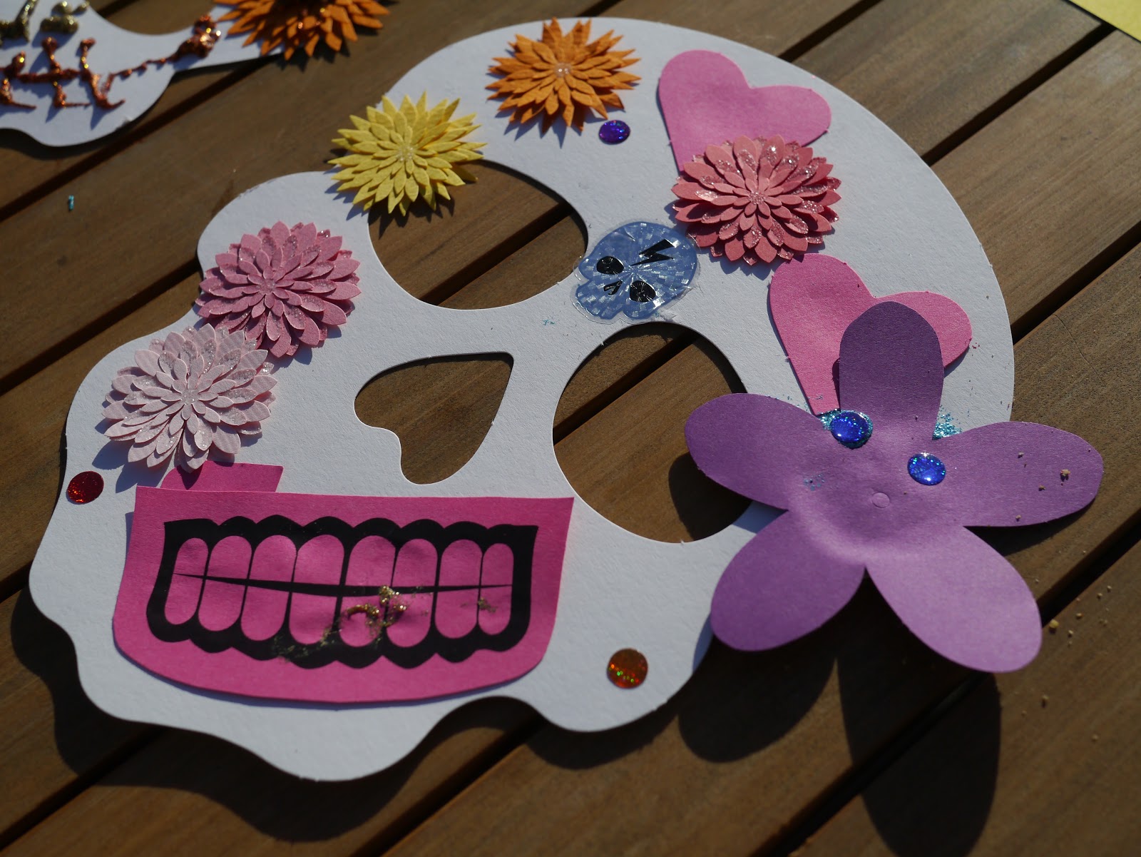 little hiccups sugar skull masks for day of the dead