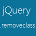 remove css style dynamically in jquery