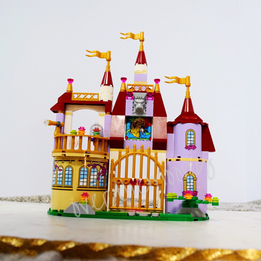 belle's enchanted castle lego set