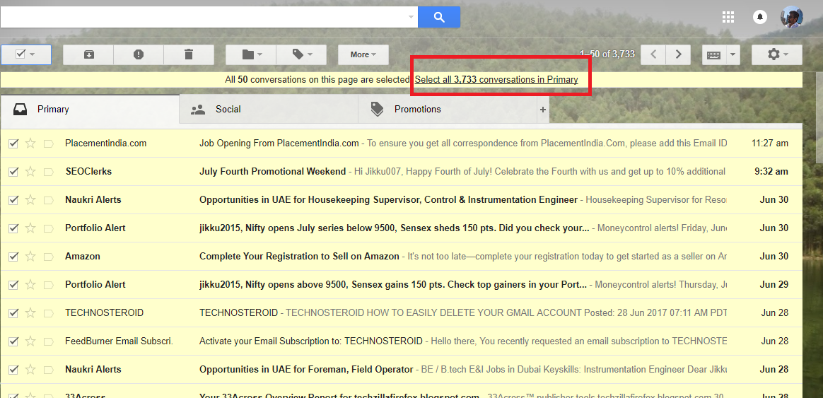 HOW TO KNOW YOUR GMAIL BALANCE STORAGE CAPACITY TECHNOSTEROID