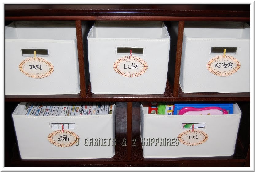 3 & 2 Sapphires How to Make Easy Interchangeable Labels for