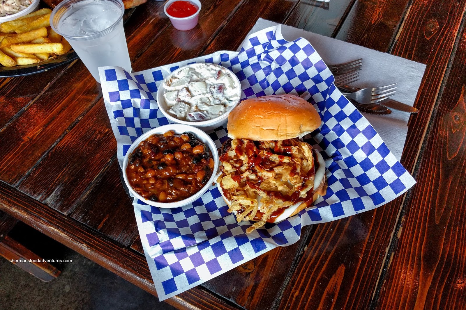 Sherman's Food Adventures BBQ Pete's Wood Pit Barbecue (Kent)