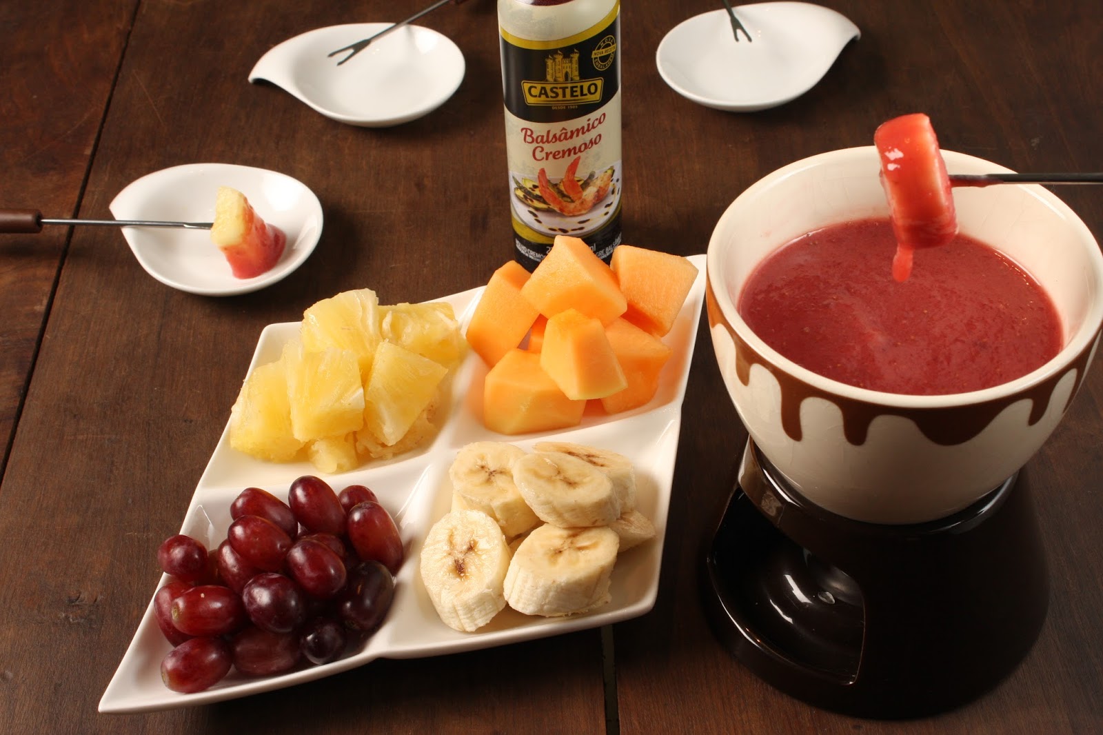 Tema Criativo Fondue Menu Criativo Receitas