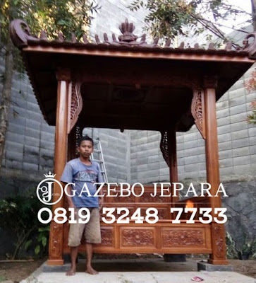Gazebo Jati Ukir Gazebo Jati Ukir