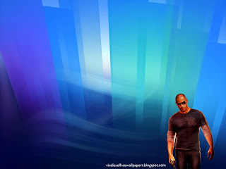 Vin Diesel Desktop Wallpaper of Vin Diesel Wheelman the movie at Crystal Landscape Desktop Wallpaper