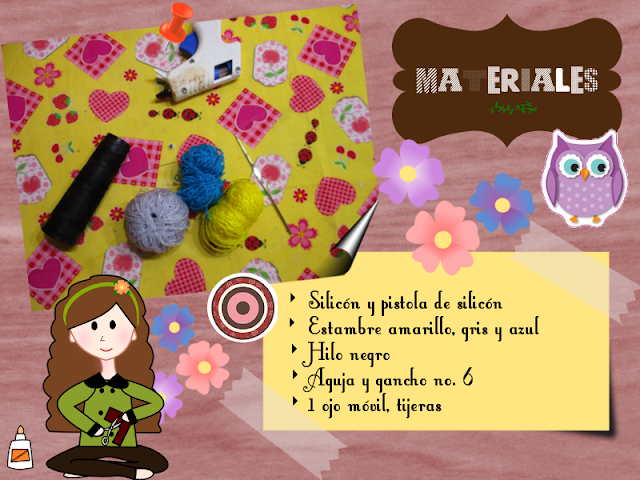 Moños para niña de los Minion