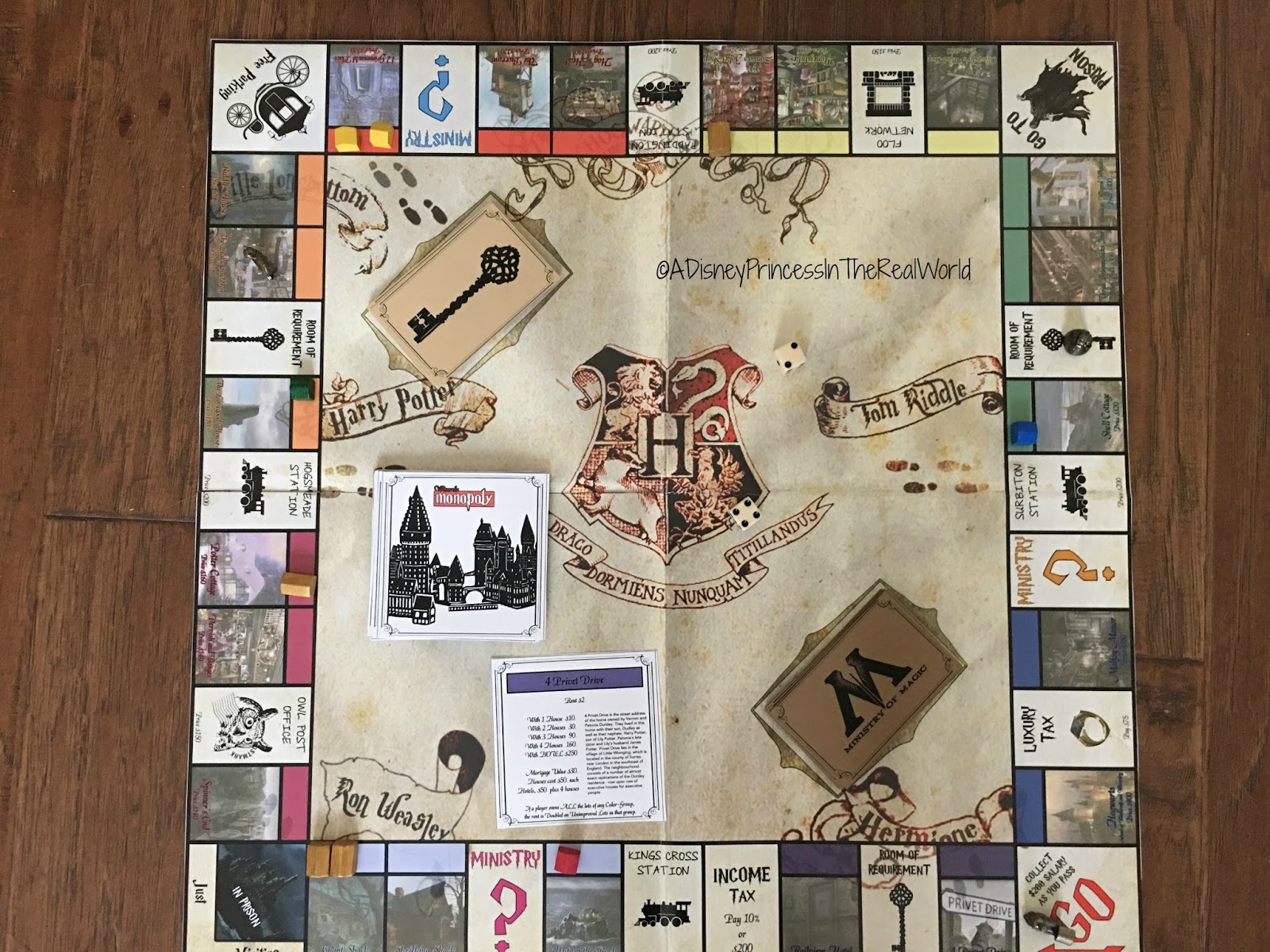 How to Make a Harry Potter Monopoly Board Game : 12 Steps (with Pictures) -  Instructables
