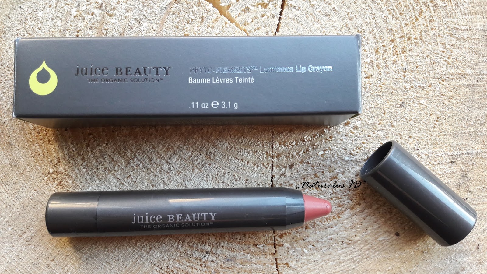 NATŪRALUS ID G.Paltrow ir „Juice Beauty“ tušas ir lūpų pieštukas/ swatches