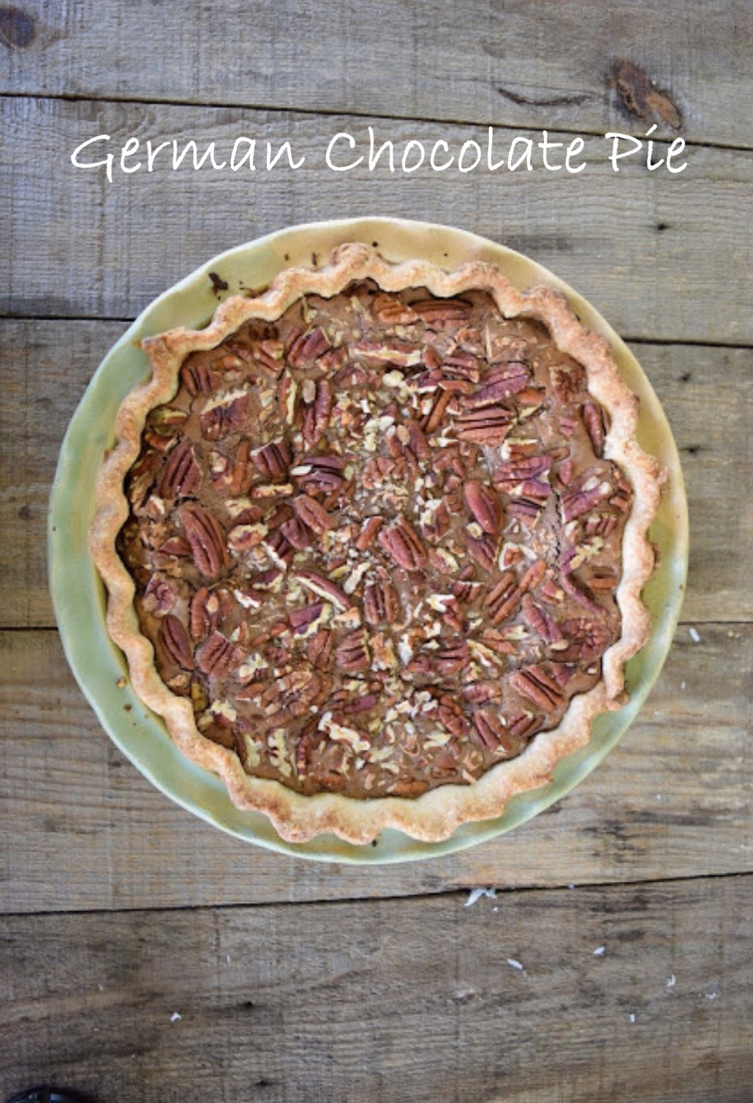 German Chocolate Pie