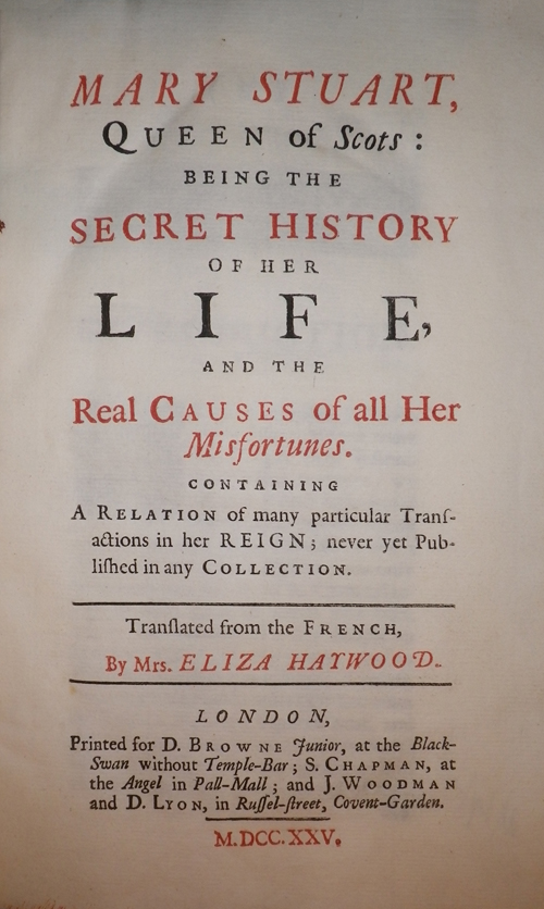 Patrick Spedding Mary Stuart, Queen of Scots