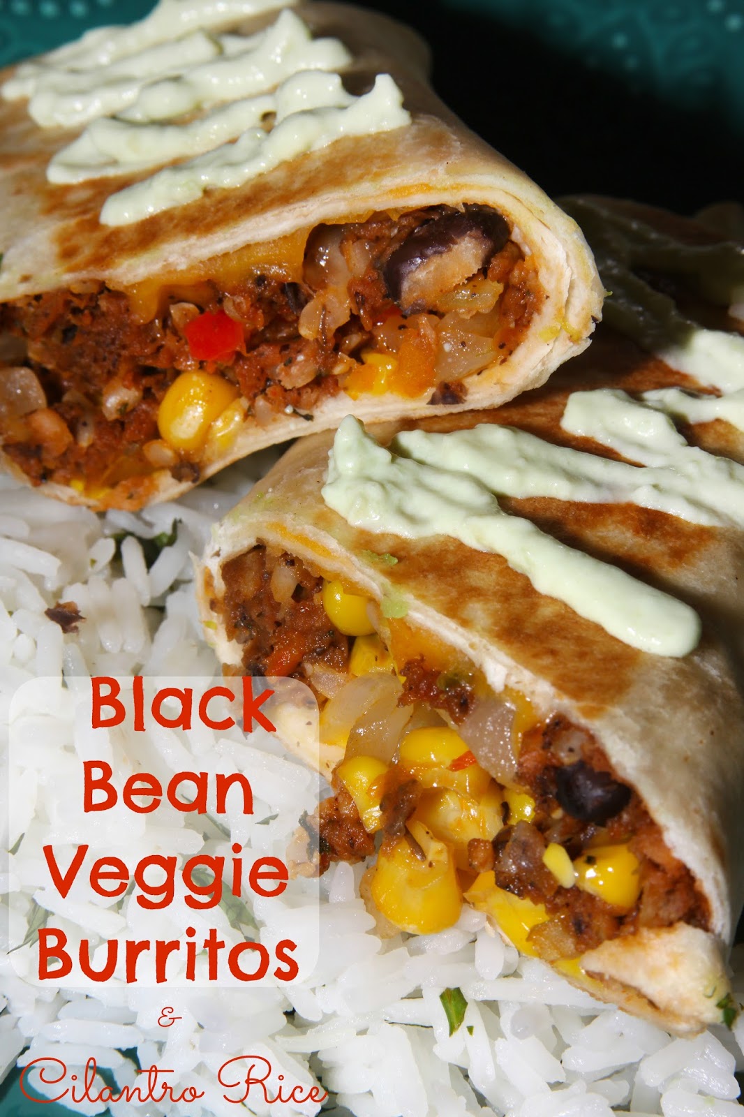 For the Love of Food Gardein Black Bean Veggie Burritos with Cilantro Rice