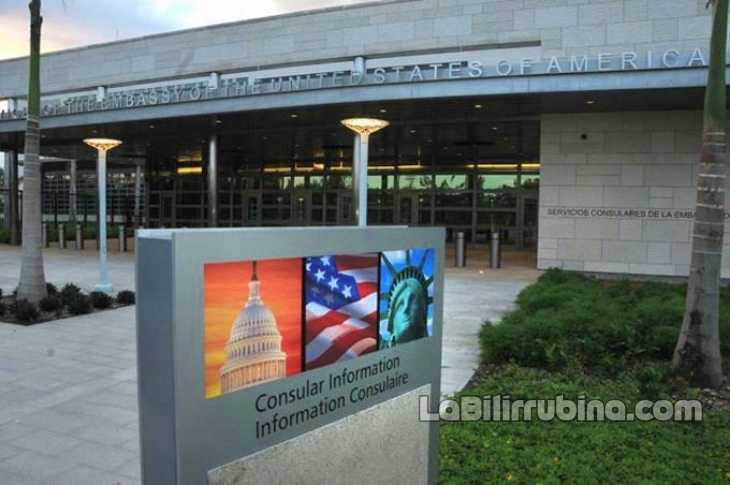 Embajada EEUU en RD sugiere a sus ciudadanos que deseen salir del país hacerlo inmediatamente Embajada EEUU en RD