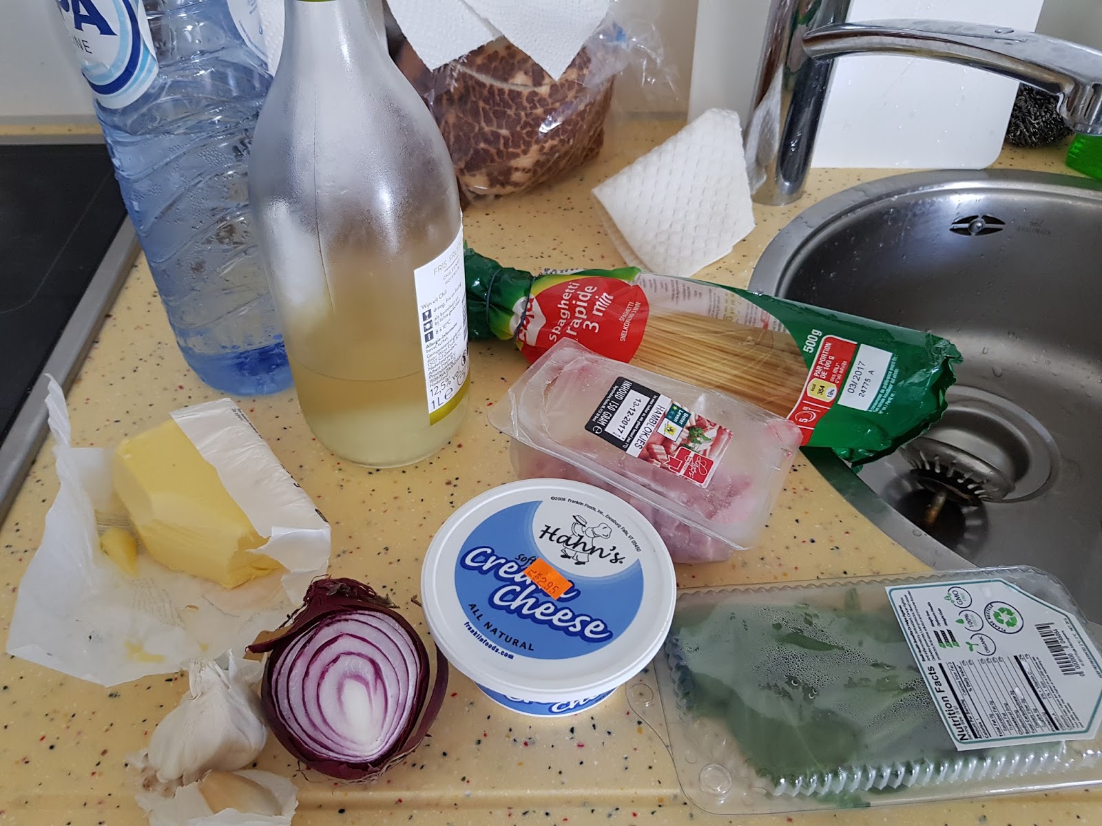 Foodoptions and Flavours Bay Leaf and Ham Spaghetti