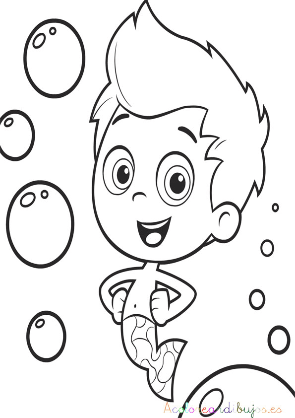 baby guppies coloring pages - photo #24